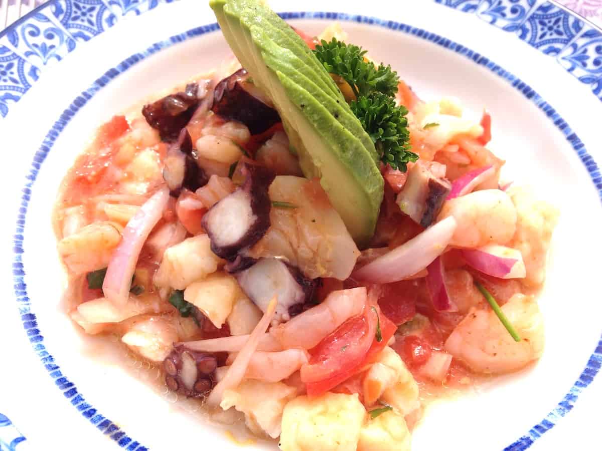 Ceviche at Marquis Los Cabos