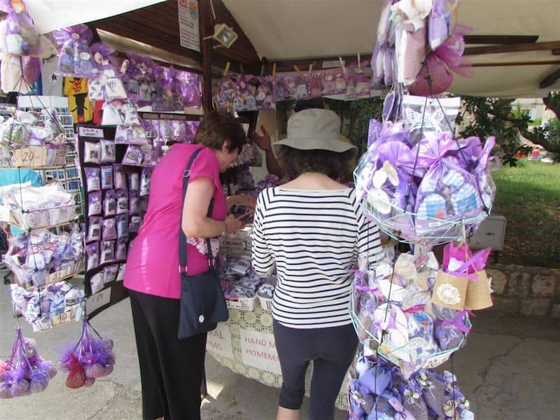 Lavender stand in Hvar