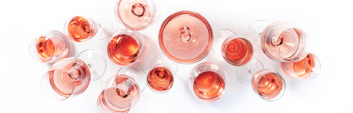 Pink wines are pleasing to the eye