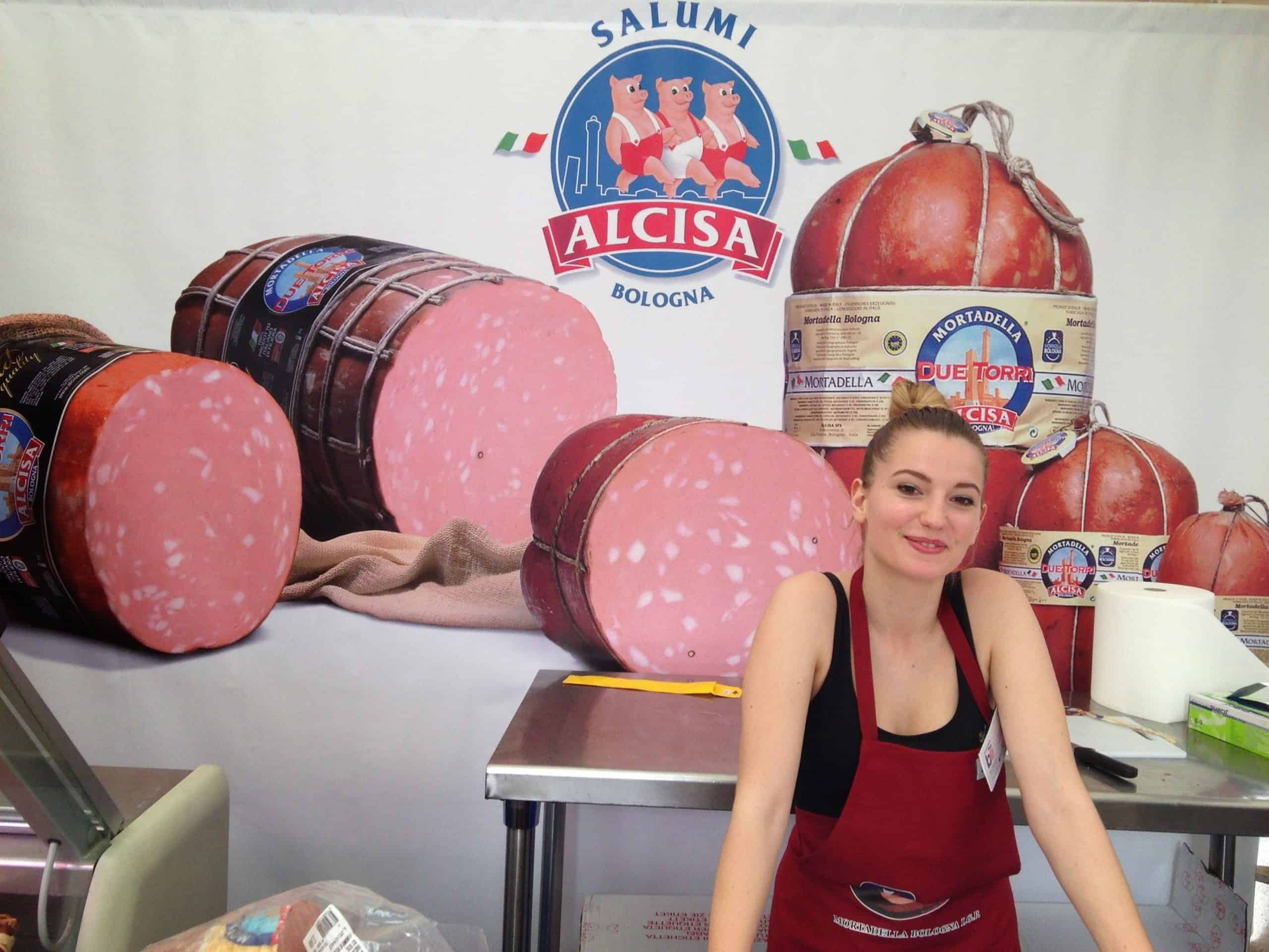 Mortadella Vendor