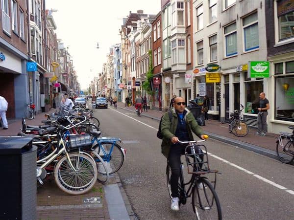 Bicycles everywhere in Amsterdam