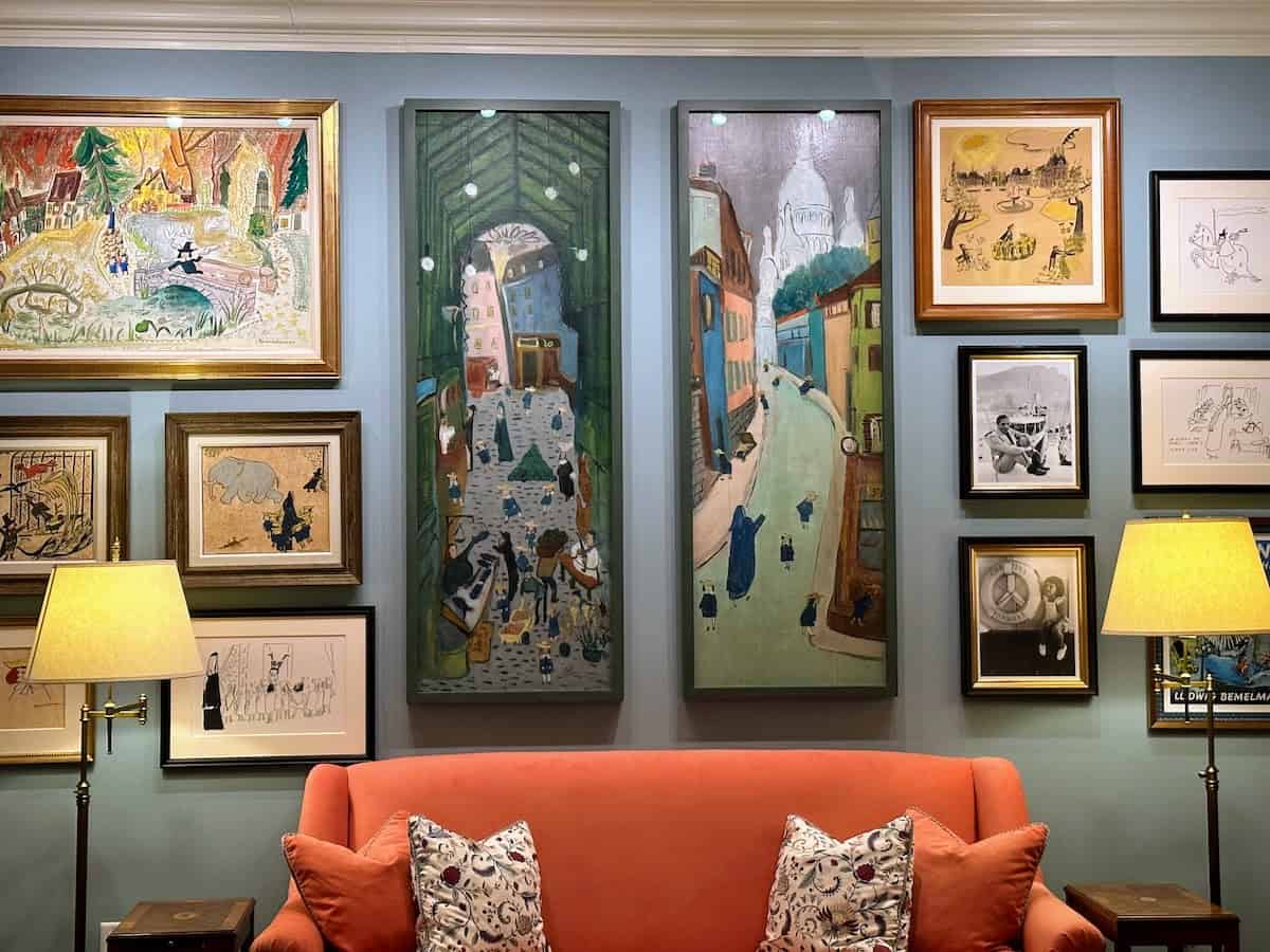 Bemelmans Art at Ocean House