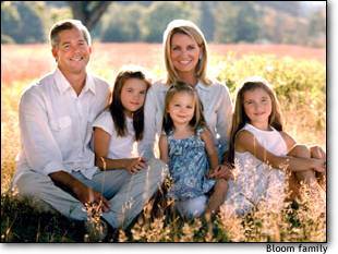 David Bloom (shown here with his family) died at the age of 39.