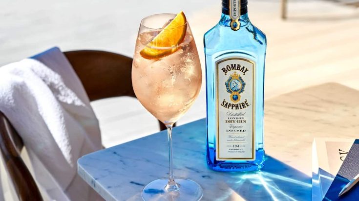 Bombay Sapphire Rose Spritz