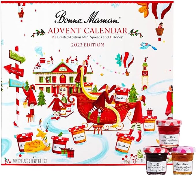 Advent Calendars for Travelers: Bonne Maman from France