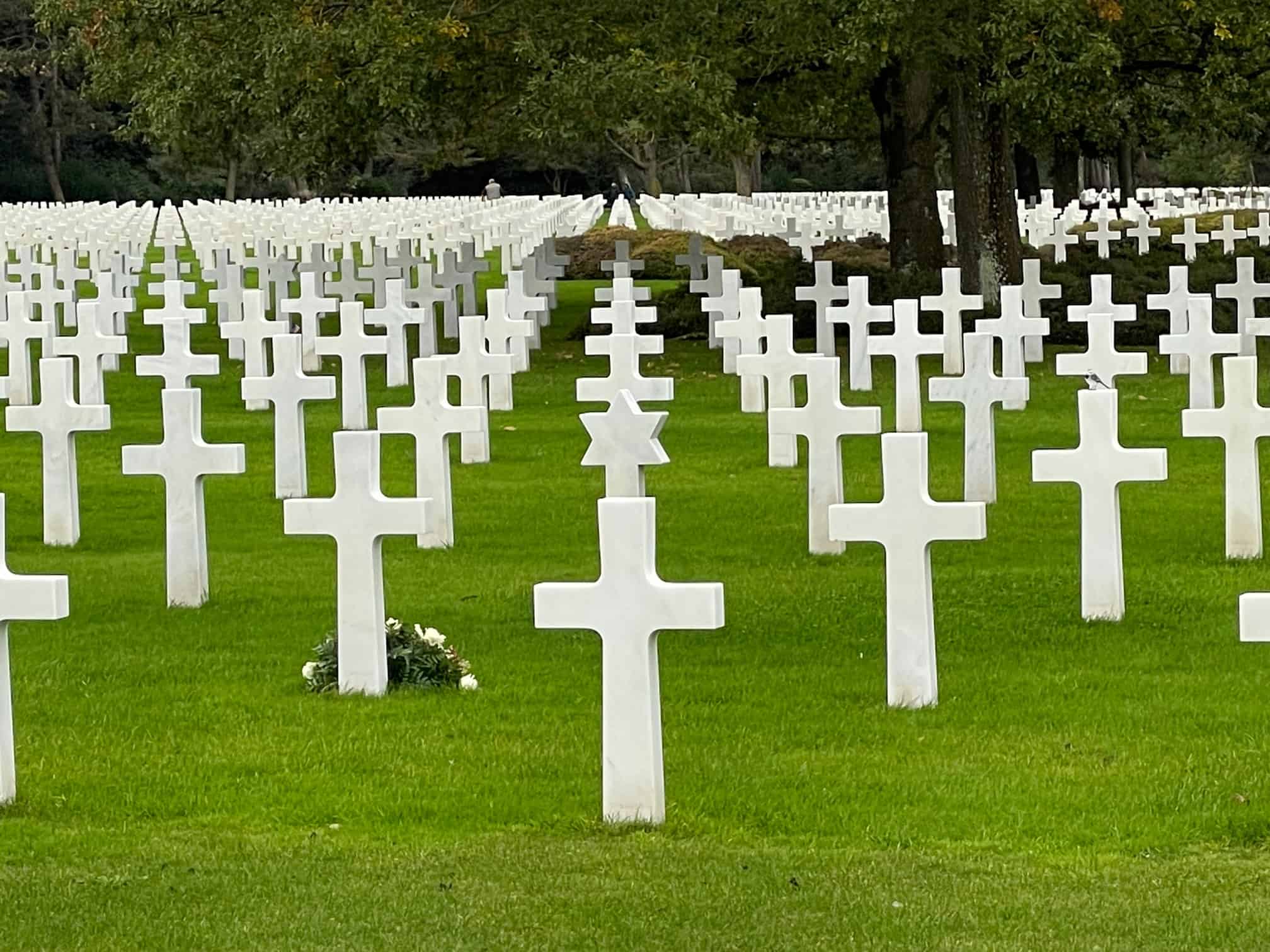 The American Cemetery in Normandy
