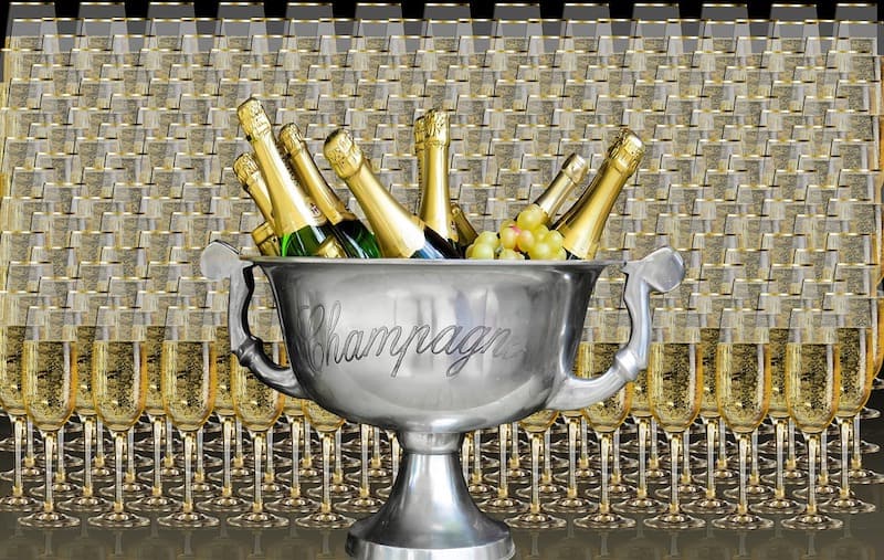 Pixabay: Champagne and Champagne alternatives