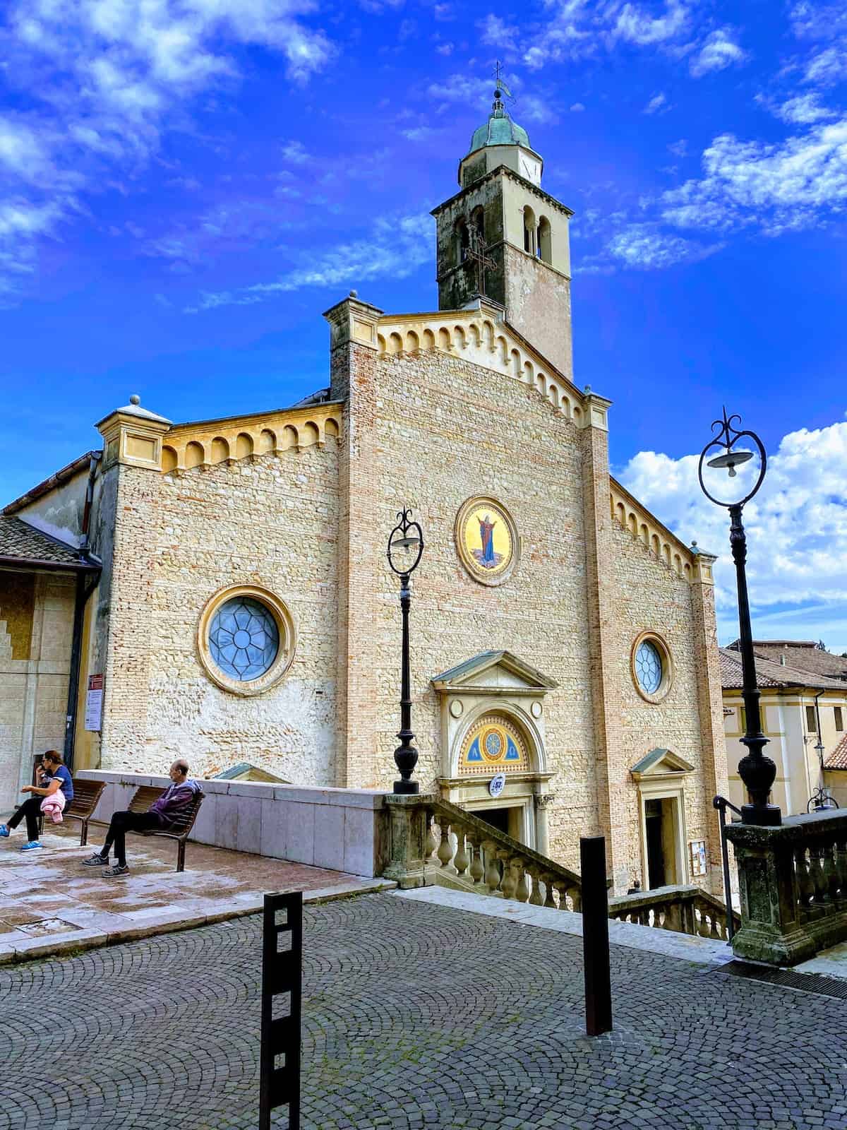 Duomo di Santa Maria Assunta, the main church of Asolo Italy