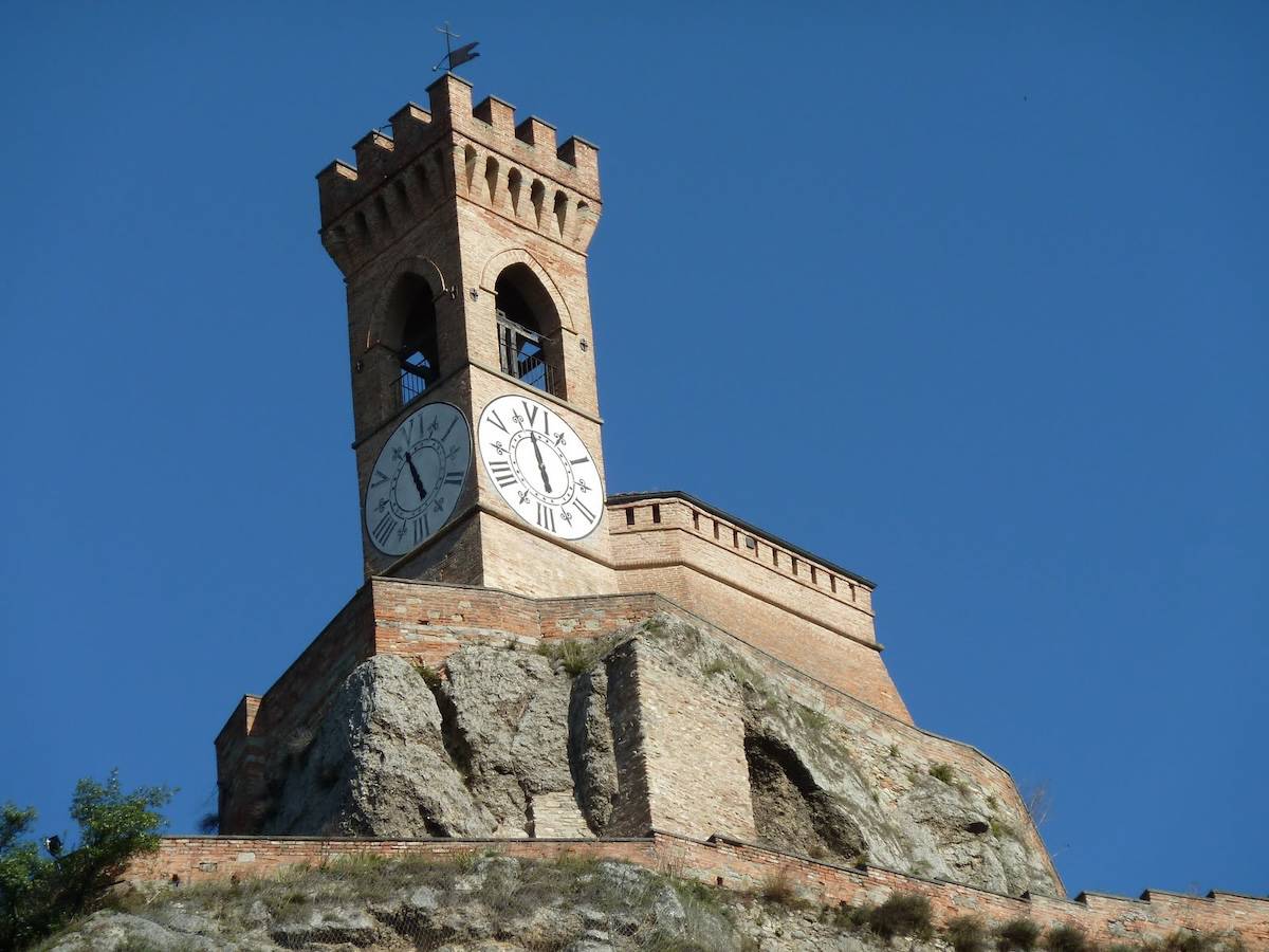 The Clock Tower of Brisighella