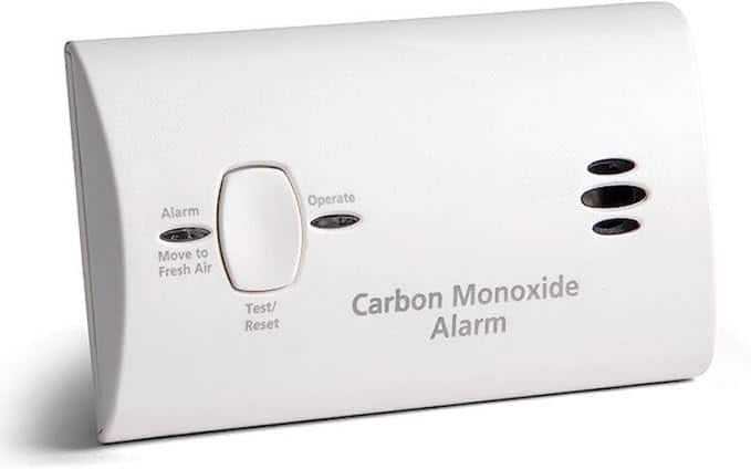 Travel Safety Accessories: Kidde Portable Carbon Monoxide Detector 