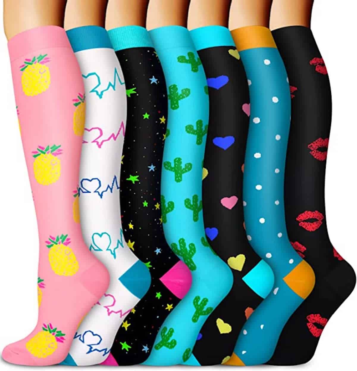 Stocking Stuffers for Travelers: Pretty Compression Socks