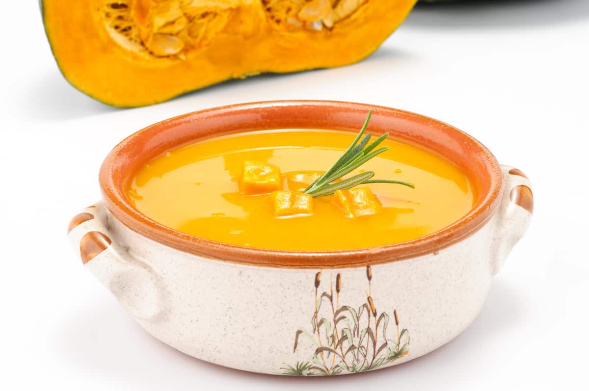 Crema di Zucca (pumpkin soup)