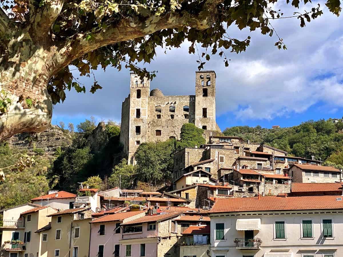 Dolceacqua, a town in the province of Imperia and home of Rossese of Dolceacqua wine 