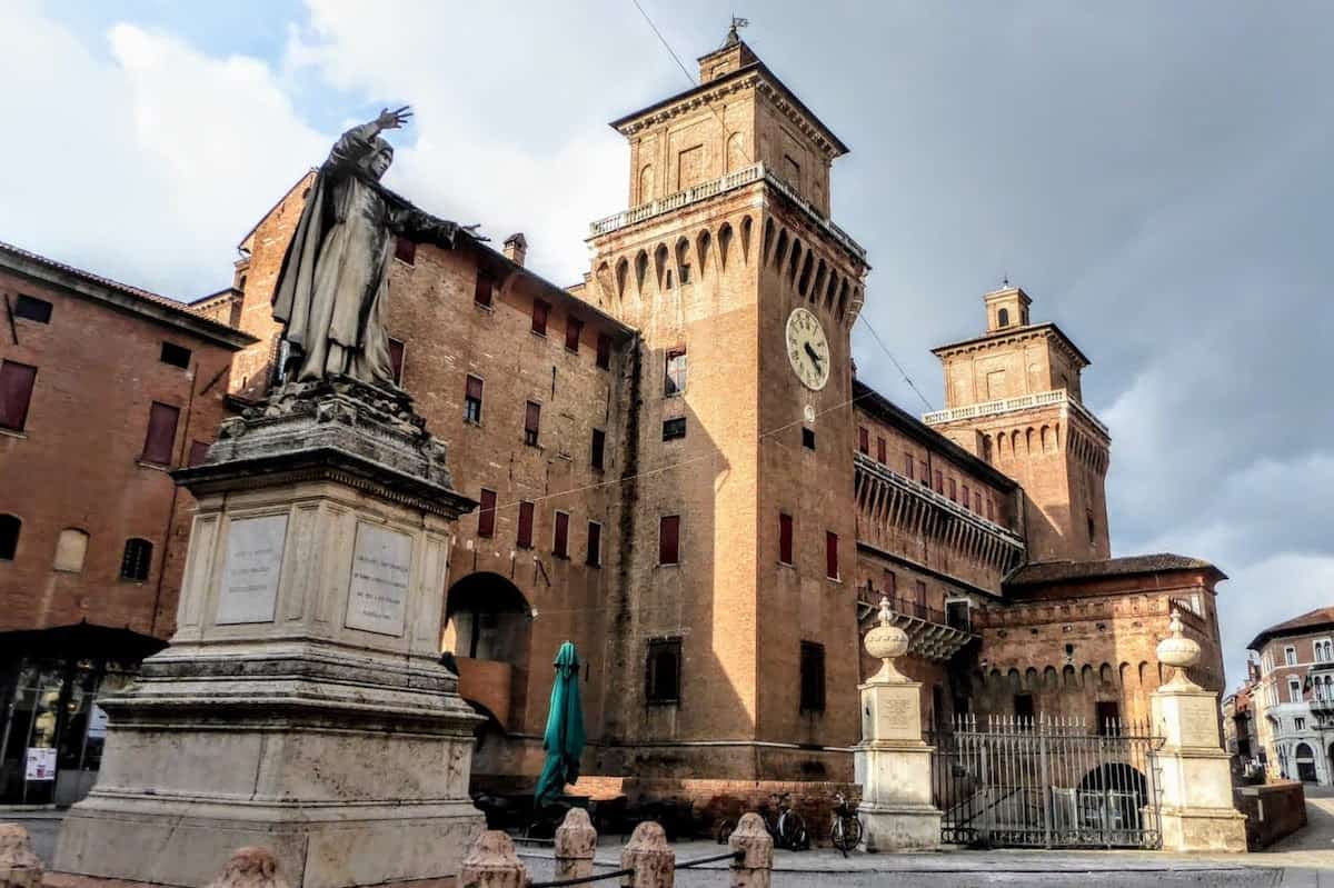 Este Castle in Ferrara, Ital (Emilia Romagna)