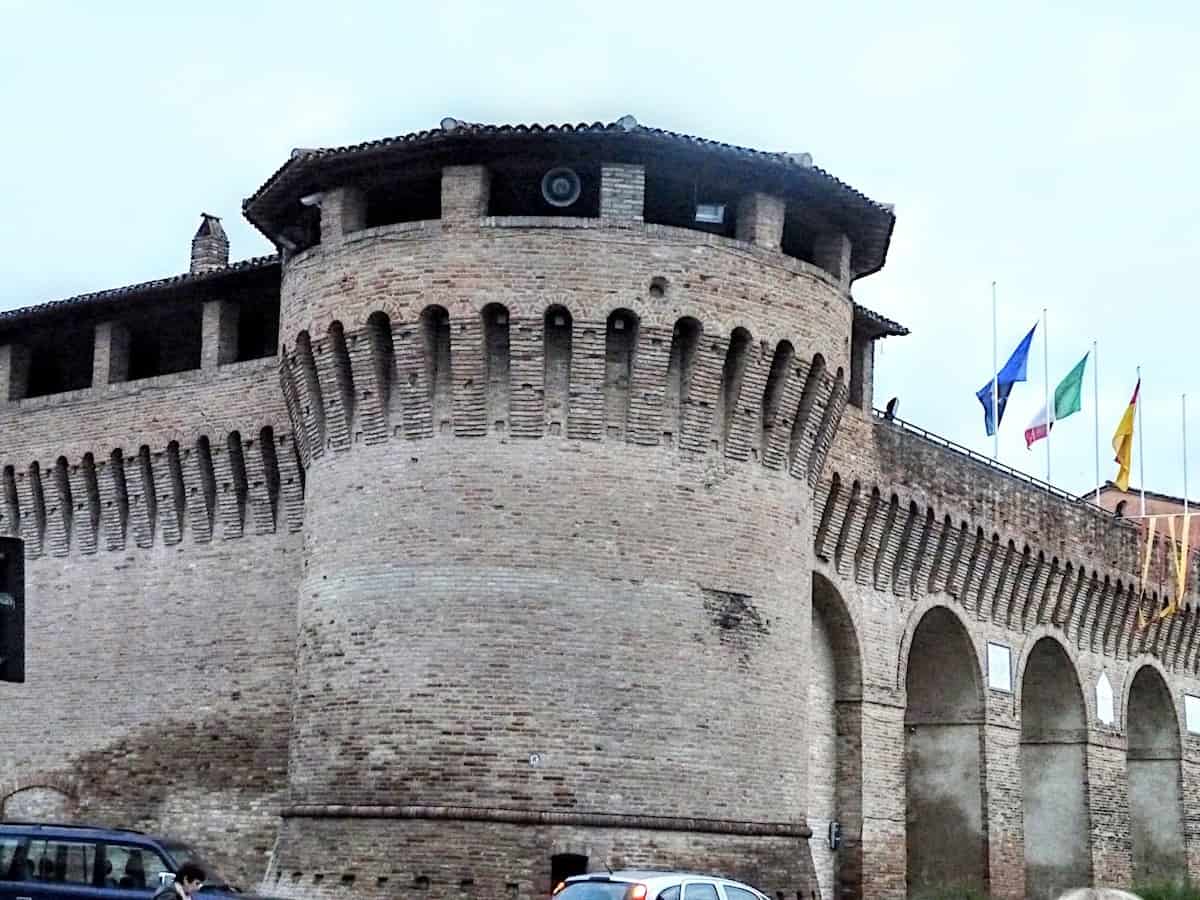 The fortress in Forlimpopoli (credit: Jerome Levine)