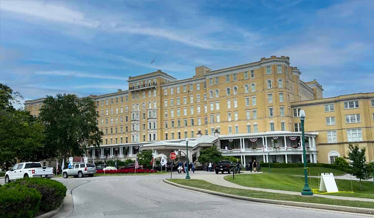 Exterior of French Lick Springs Hotel