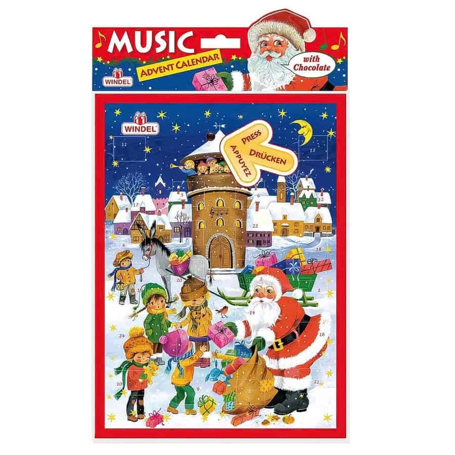 German Musical Chocolate Advent Calendar