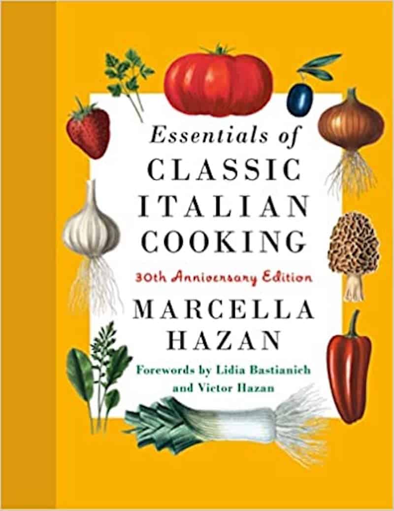 Italian Gifts for Food Lovers: Marcella Hazan’s Essentials of Classic Italian Cooking 