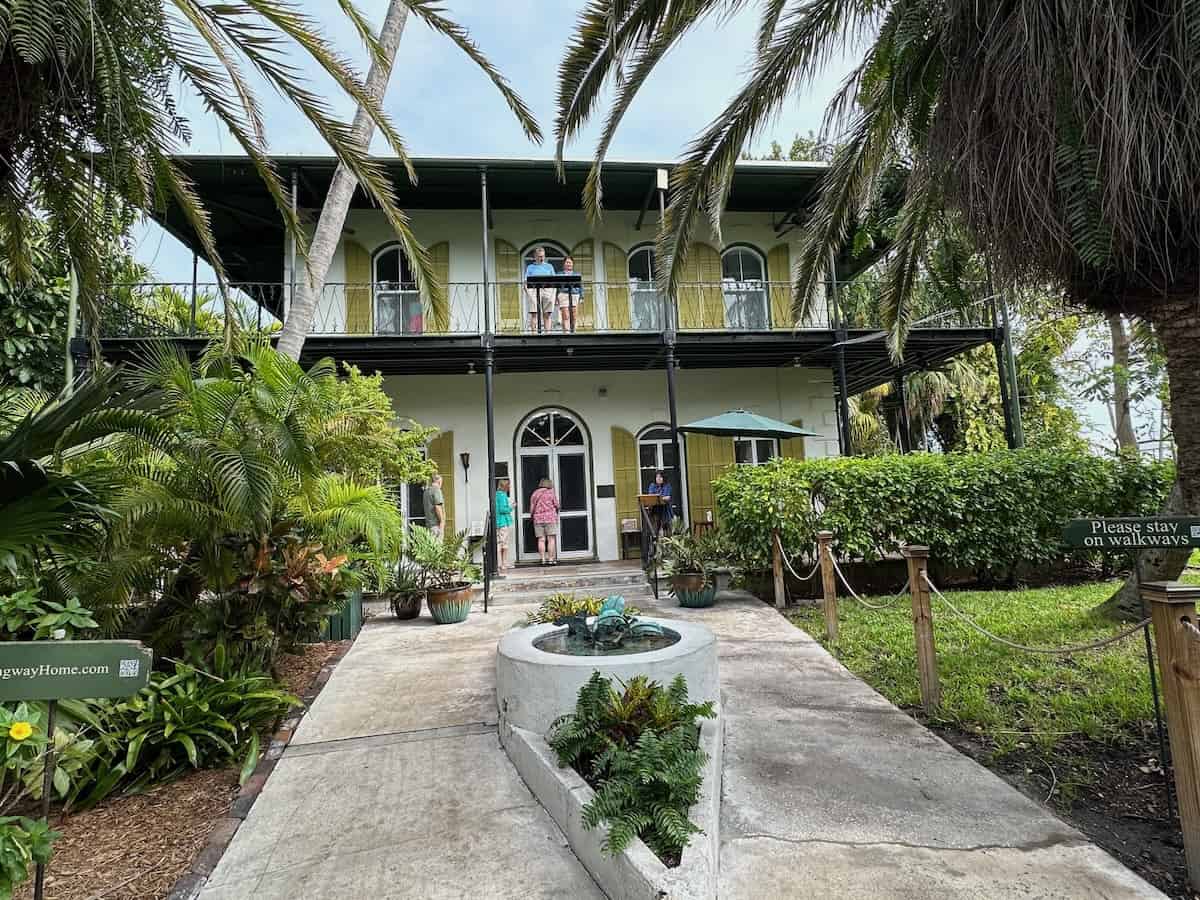 Things to do in Key West: Visit the Ernest Hemingway House