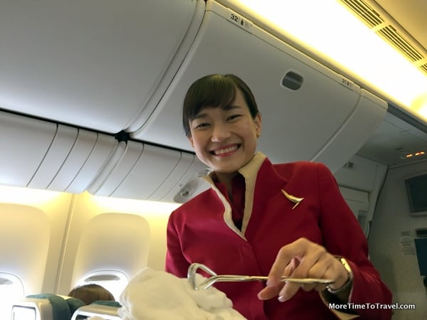 What is it like to fly Cathay Pacific premium economy?