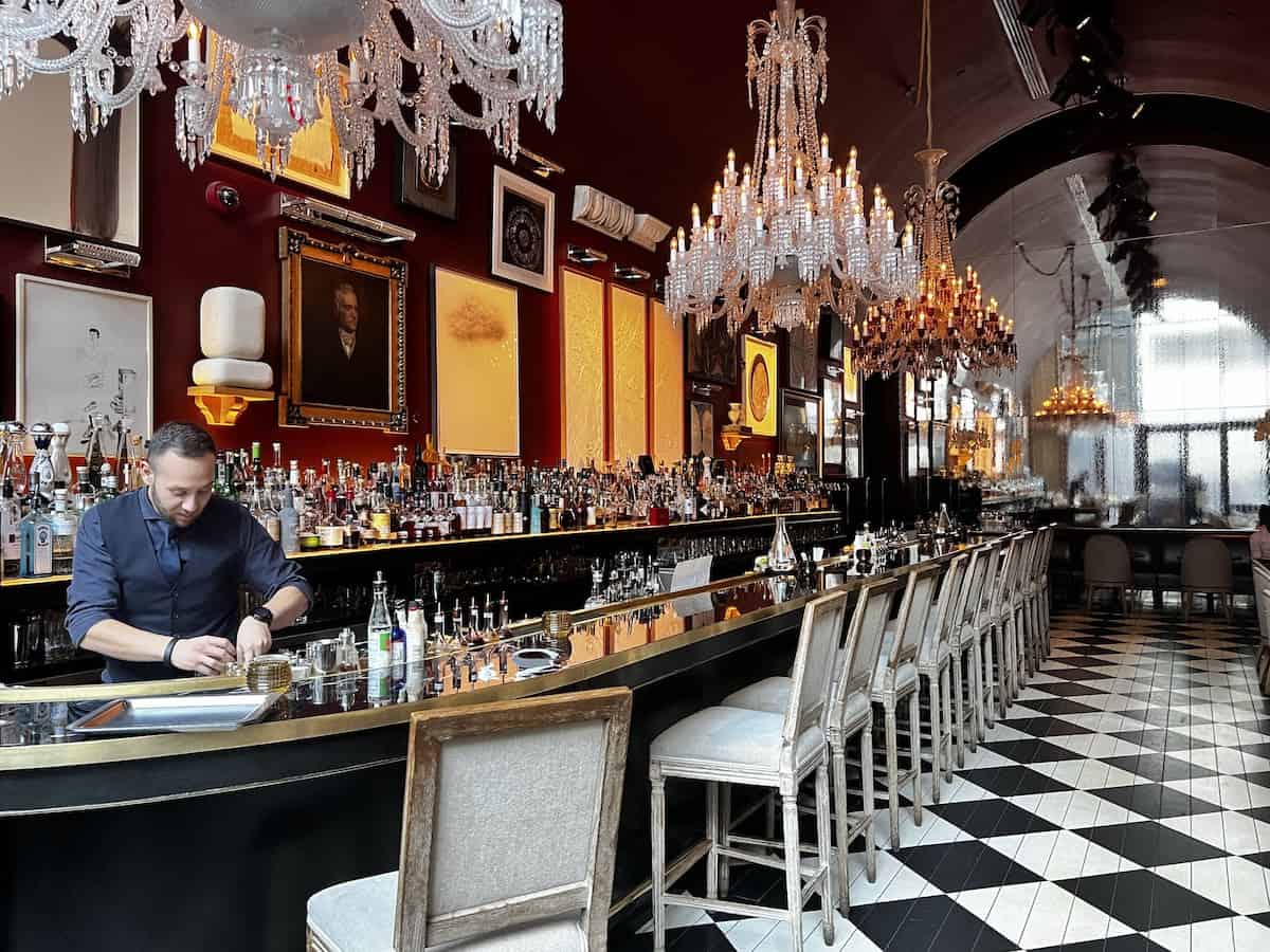 The Bar at Baccarat Hotel New York