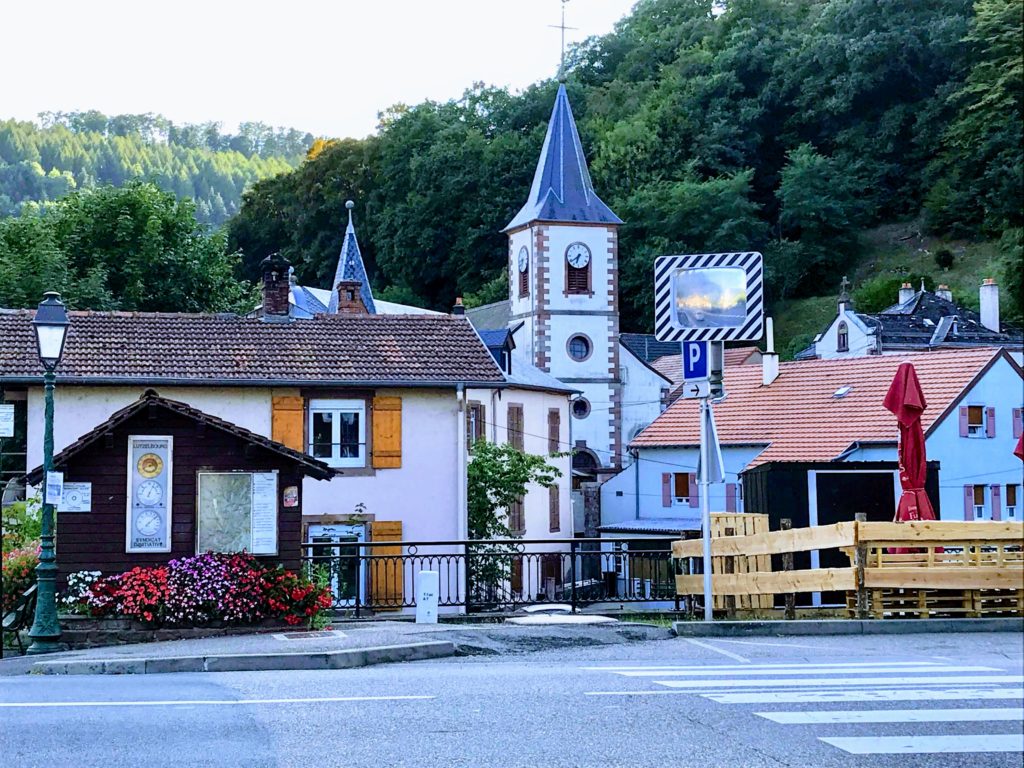 Barge Cruise through Alsace & Lorraine - Village of Lutzelbourg in the morning 