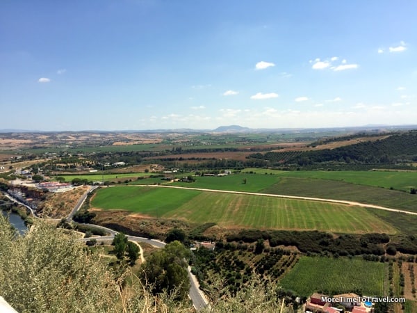 Verdant valley view