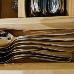 Love spoons in my kitchen drawer