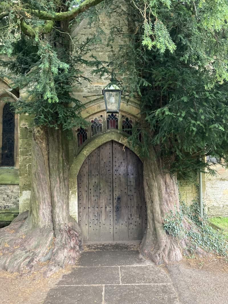 Lord of the Rings/Tolkien door at The Cotswolds