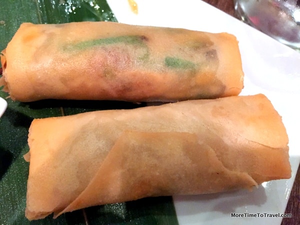 Organic Vegetable Spring Rolls