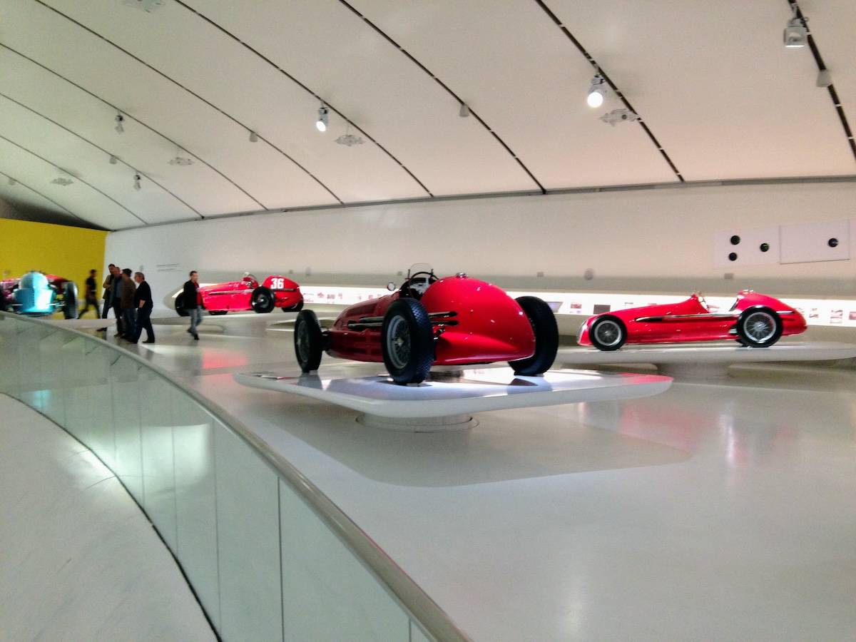 Inside the Ferrari Museum