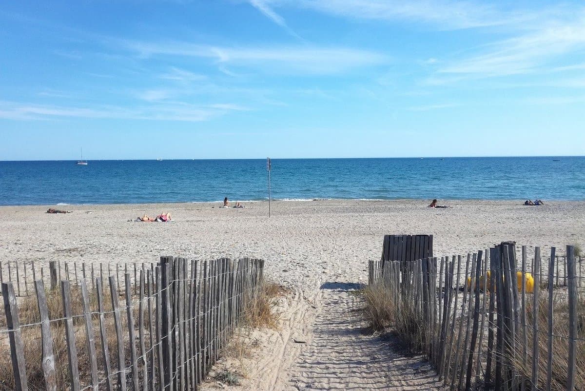 Beach in Montpellier