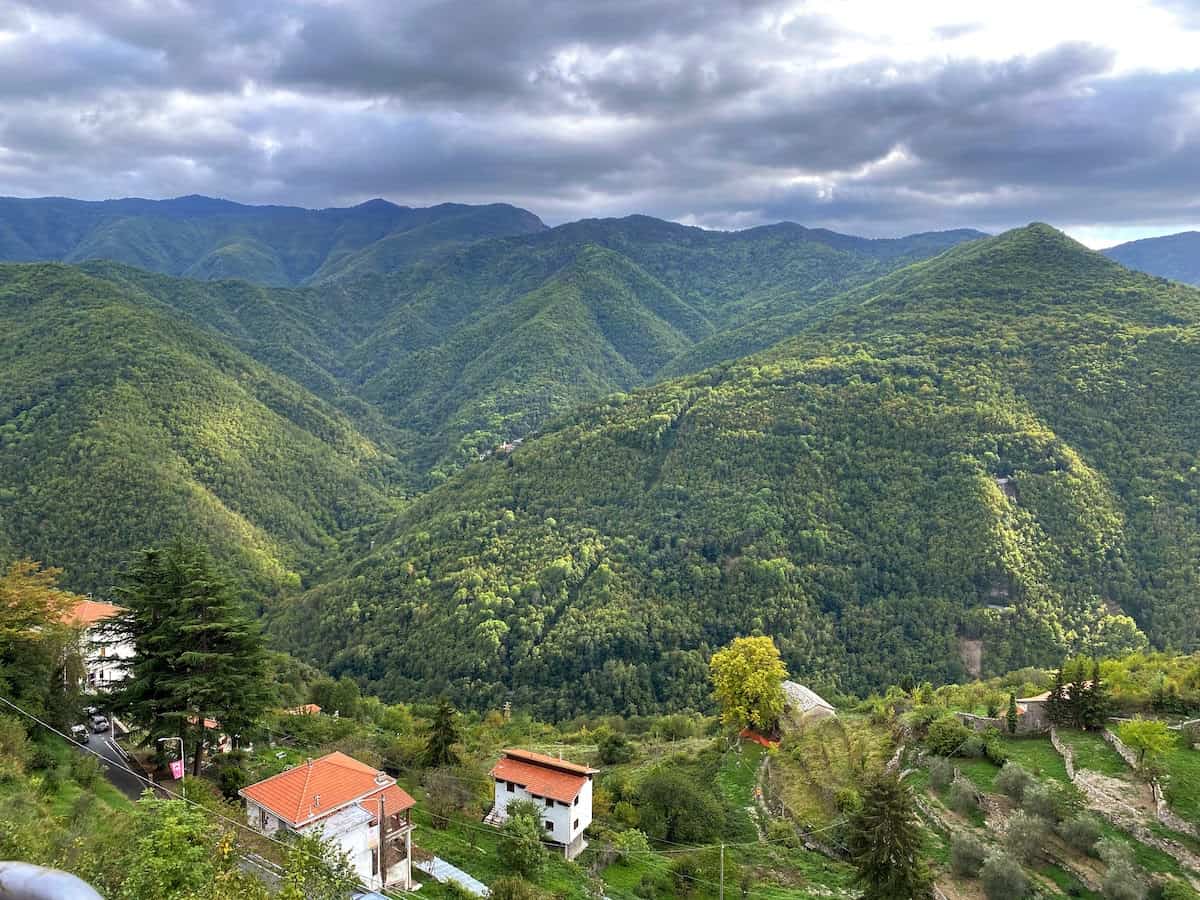 Mountain views from Triora