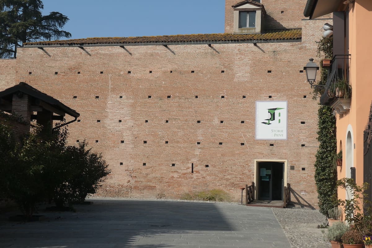 Entrance to the Museum of the Stories of Pieve