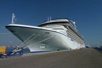 Oceania Marina on the Mediterranean Sea