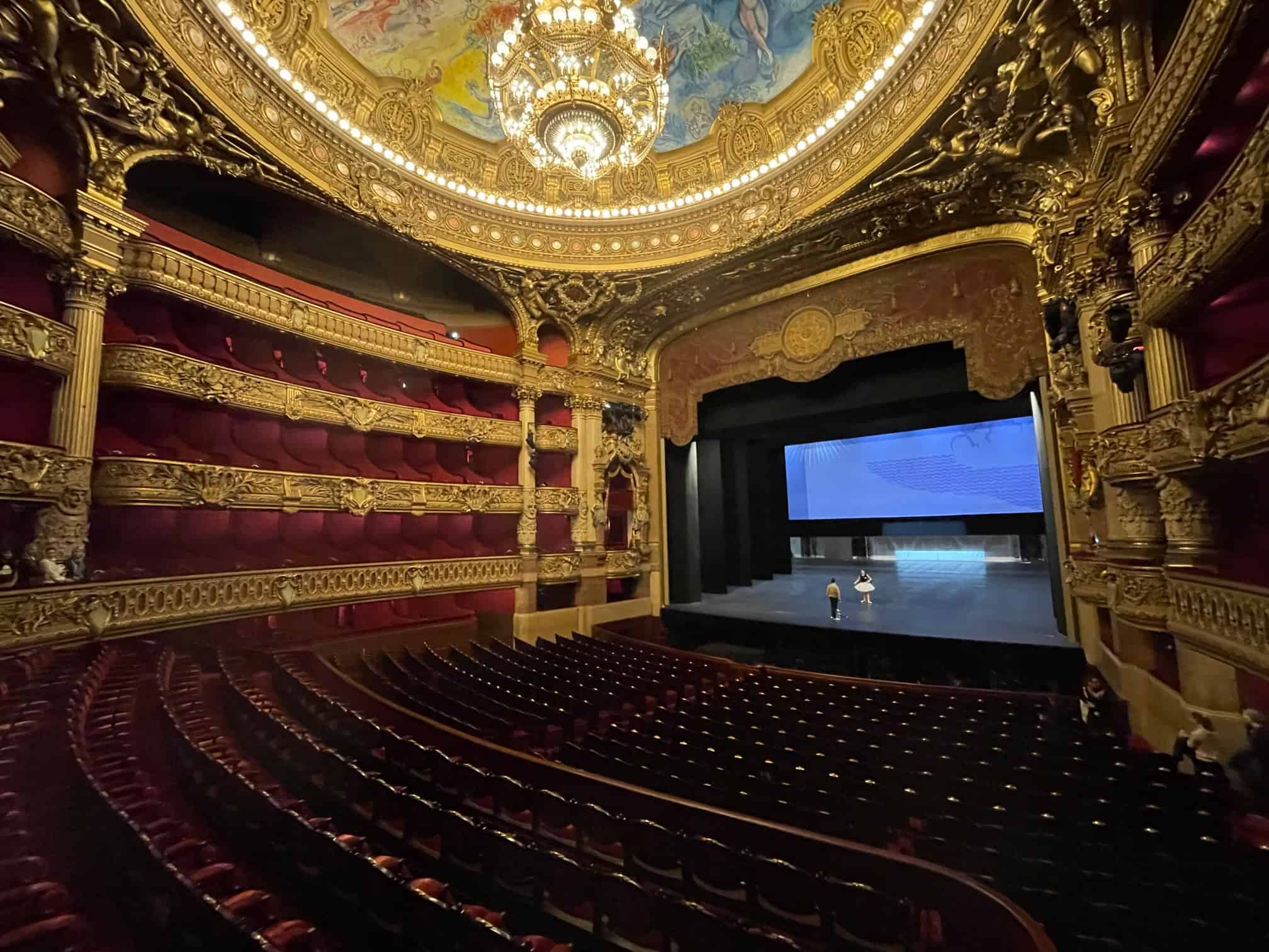 The magnificent Paris Opera House