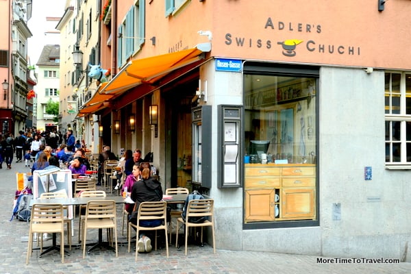 The place to try raclette or fondue