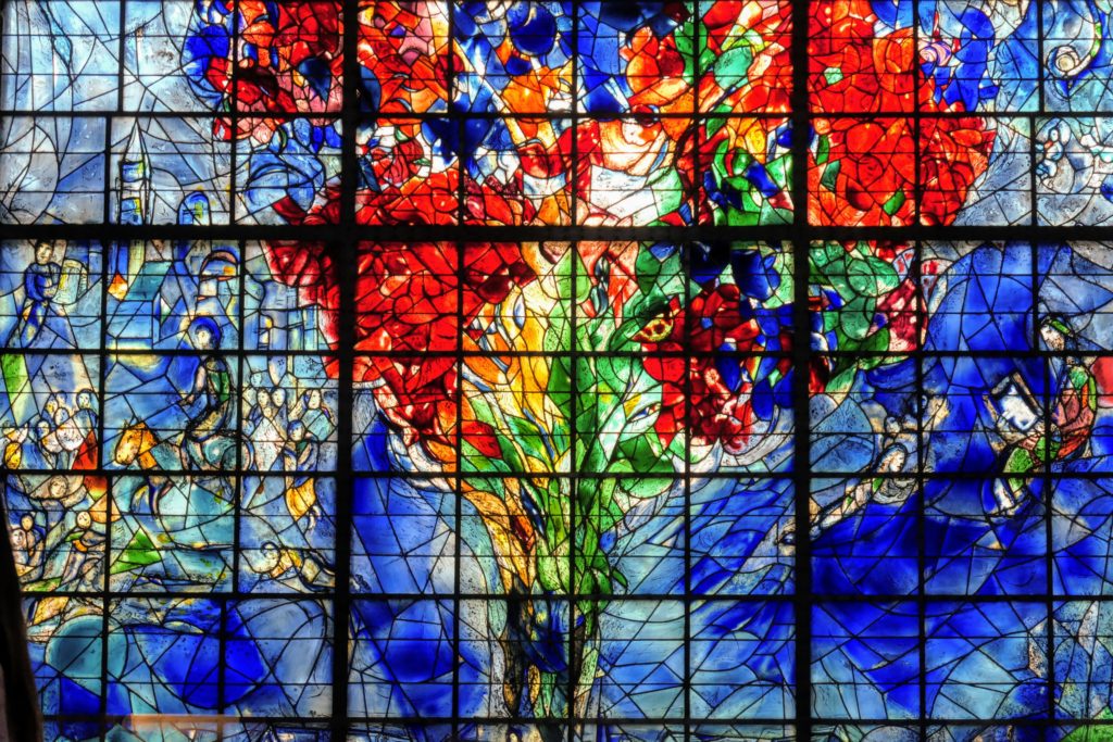 Chagall window in Sarrebourg