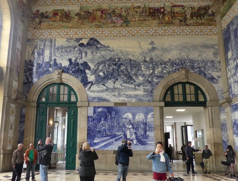 Porto’s remarkable railway station 