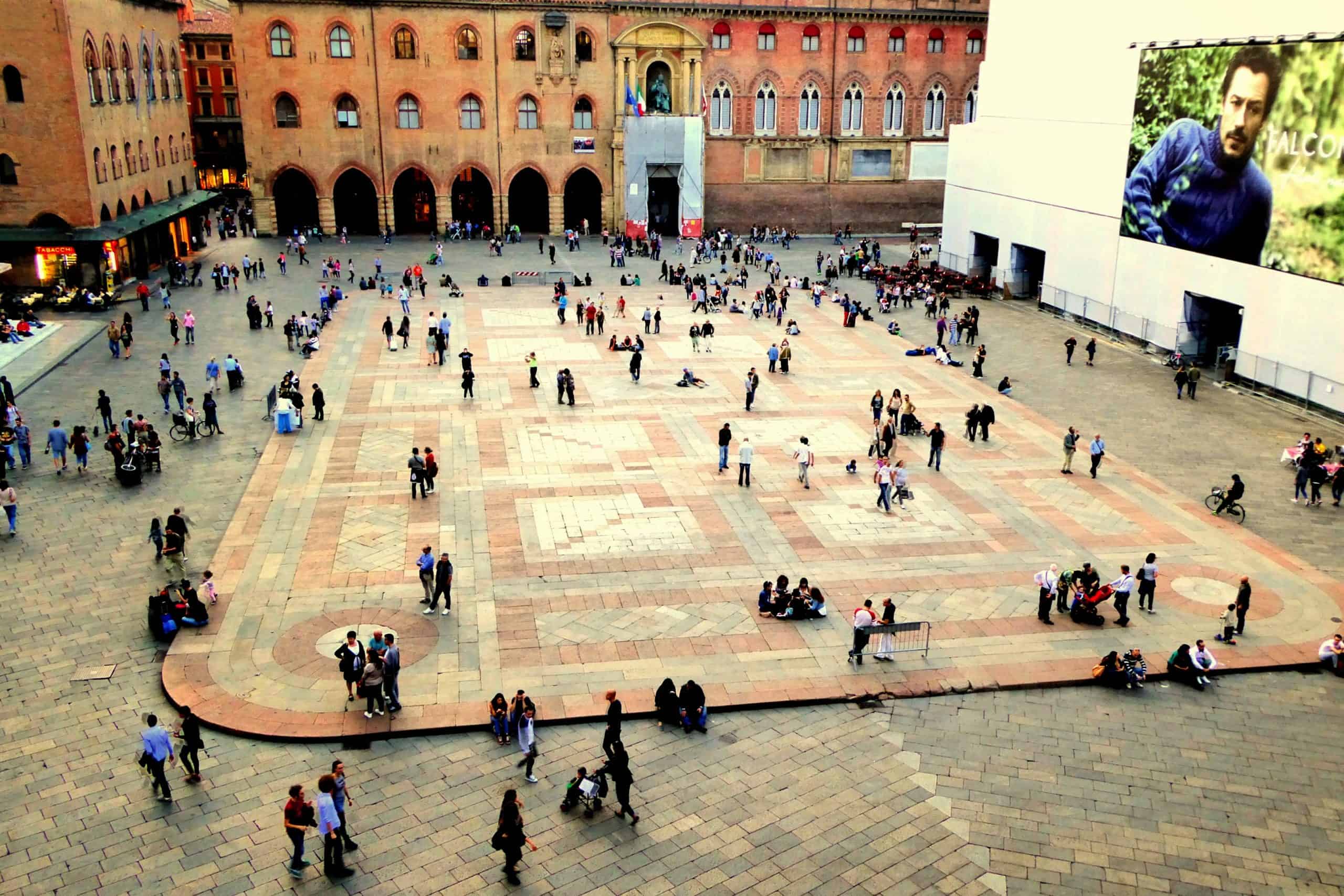 Piazza Maggiore, a gathering place that is the heart and soul of Bologna