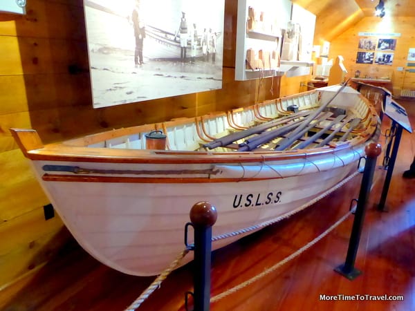 26-foot Nantucket surfboat used for rescue