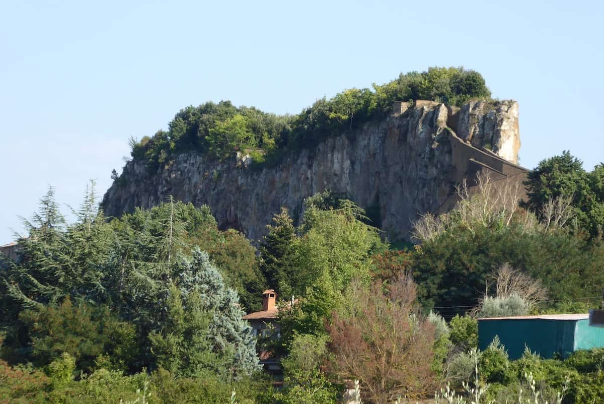 The "Rocca" in the small locality of Rocca Ripesena