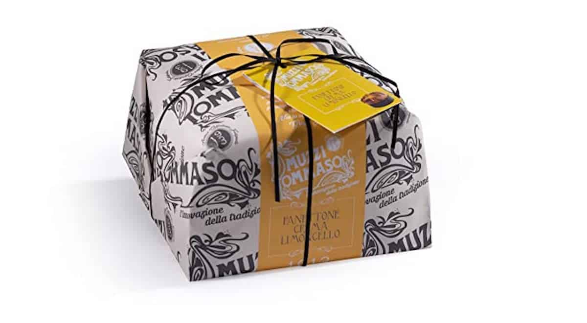 Italian food gifts: Limoncello Panettone