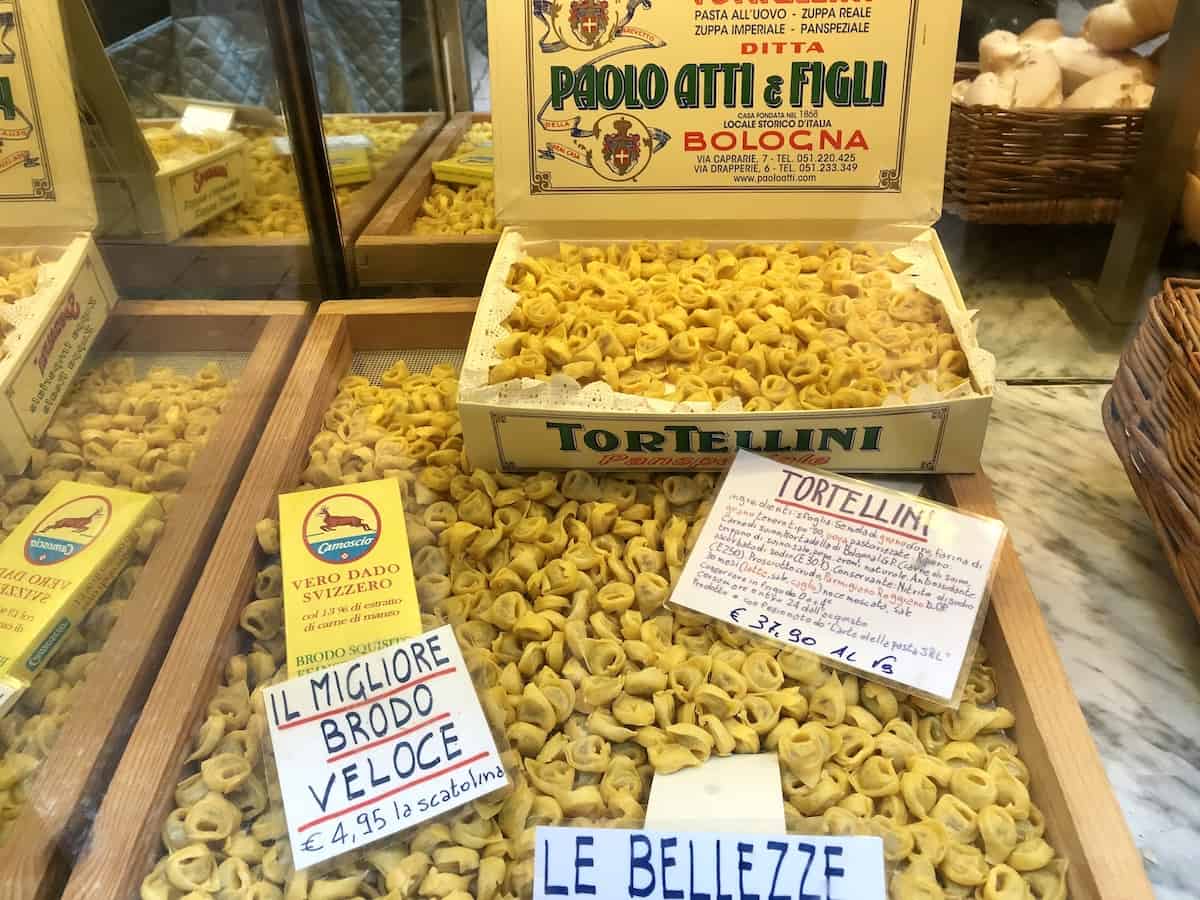 Pastries, bread and pastas are the staples of Atti & Figlia, the oldest bakery in Bologna (credit: Jerome Levine)