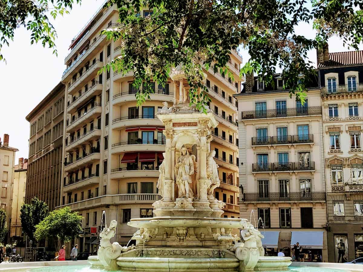 Place des Jacobins in Lyon, France (credit: Jerome Levine)