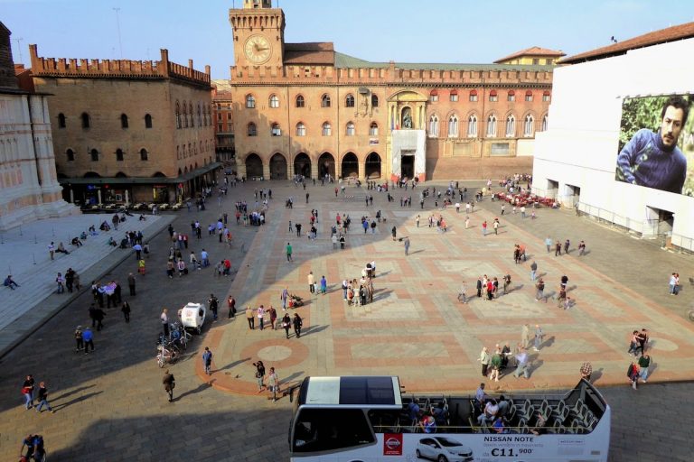 Piazza Maggiore in Bologna: A View From Above