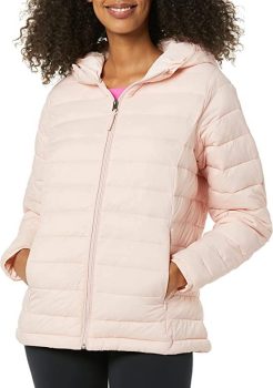 Amazon Long Sleeve Packable Puffer with Hood