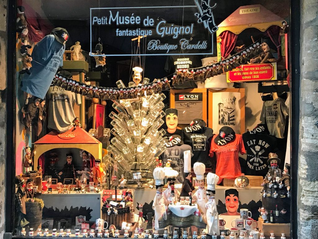 Puppet museum in Old Lyon