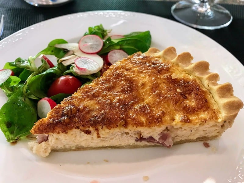 Barge Cruise through Alsace & Lorraine -Quiche Lorraine Lunch aboard Panache 