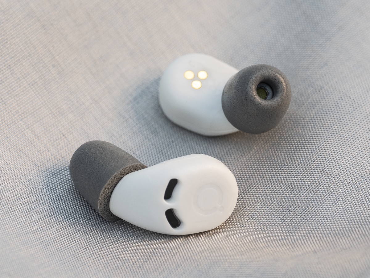 QuietOn 3.1 are the smallest noise canceling earbuds in the industry